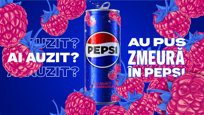 Highlight lansează Pepsi Zmeură